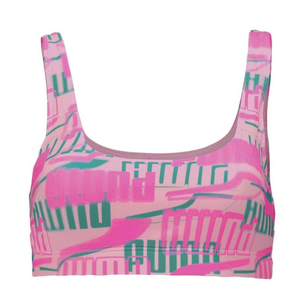 Puma Womens/Ladies One Piece Bathing Suit / Pink
